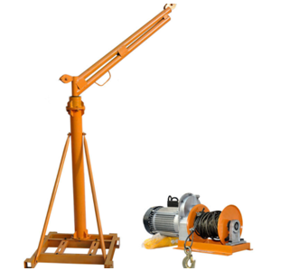 在貨車上安裝小型吊運機(jī)的步驟